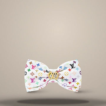 LOUIS VUITTON Monogram Multicolor Bow Barrette 157304440