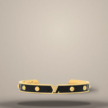Louis Vuitton Initials Bracelet Black M1862 157304722