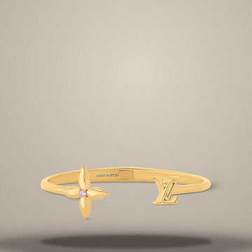 Louis Vuitton Signature Bracelet with Gold Finish Metal M1441 157304735