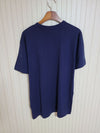 Comme Des Garcons Navy Gold Patch Short Sleeve T-Shirt [XL] 157308632 [P]