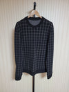 SYSTEM Black Checked Sweatshirt 100 157308642 [P]