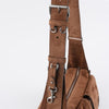 Miu Miu Utility Suede Shoulder Bag 155525099 [P]