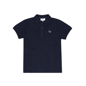 Maison Kitsune Baby Fox Patch Polo Women's Short Sleeve T-Shirt 157314693