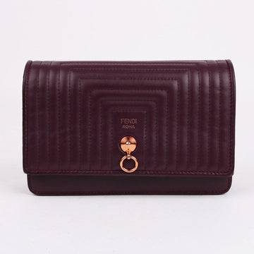 FENDI Lila Goldene Mini-Chain-Crossbody-Tasche 8M0346 157314822