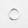 CHAUMET 080315 Weißgold 4MM Liang Ébéniste 5P Diamantring 48 157314980 [P]