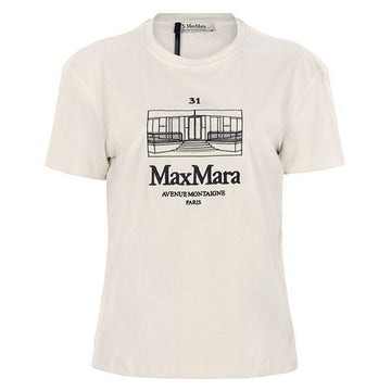 MAXMARA Bella T-Shirt in Ecru 156721985 [P]