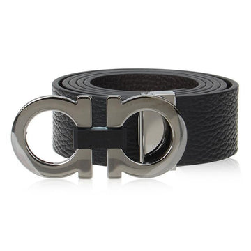SALVATORE FERRAGAMO Doppelte Gancini Herren Wendegürtel 48421382