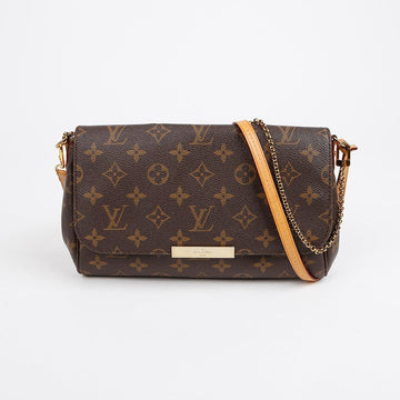 LOUIS VUITTON FAVORIT MM Monogram Canvas Crossbody Bag 157005816