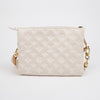 Louis Vuitton Monogram Lambskin Cream Clutch Shoulder Bag 157027845 [P]