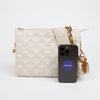 Louis Vuitton Monogram Lambskin Cream Clutch Shoulder Bag 157027845 [P]