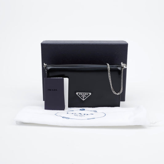 PRADA Dreieckslogo Ketten Schulter Crossbody Bag 156720250 [P]