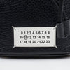 MAISON MARGIELA 5AC スモール グレイン レザー バケットバッグ ブラックファブリック 157005678 [P]