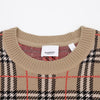 Burberry Check Round Knit Beige 157091284 [P]