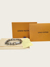 LOUIS VUITTON シルバースチールモノグラムチェーンブレスレット 157317735 [P]