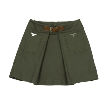 LOUIS VUITTON モノグラム アクセント ミニスカート 157091496