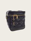 Saint Laurent Black Around Quilted Vanity Shoulder Bag 157317740 [P]