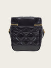 Saint Laurent Black Around Quilted Vanity Shoulder Bag 157317740 [P]