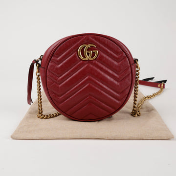 GUCCI Mini Rundumschlag Tasche Rot 157028680