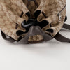 GUCCI キャンバス ドローストリング ブラウン バックパック 157088517 [P]