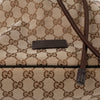 GUCCI キャンバス ドローストリング ブラウン バックパック 157088517 [P]
