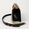 CHANEL Boy Medium Caviar Flap Bag Black with Gold Hardware 157090430 [P]