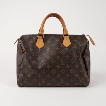 Louis Vuitton Speedy 30 Monogram Canvas Tote Bag 157090482