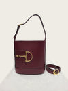 GUCCI Rote Bucket Bag mit Horsebit 73 157317795 [P]