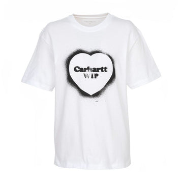 CARHARTT Herz Sprüh T-Shirt für Frauen Kurzarm I036907 02XX 157317919 [P]