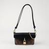 LOUIS VUITTON パドロックオンストラップブラッククロスバッグ 157091591 [P]
