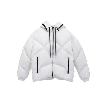 MONCLER ESTOM ロゴパディングジャケット ホワイト 80 595A2 032 55461528