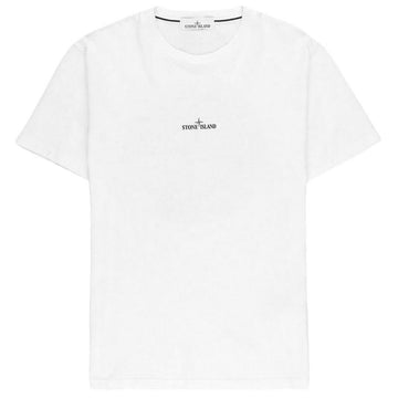 STONE ISLAND 23SS シグネチャー バックロゴ Tシャツ ホワイト V0001 51339775