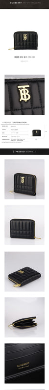 Burberry Quilted Lola Zip Wallet 8062373 49850302 [P]