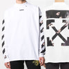 Off White Caravaggio Arrow Mock Neck Oversized T-Shirt 49862272 [P]
