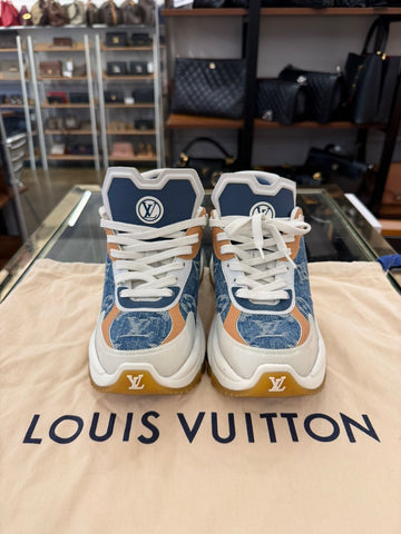LOUIS VUITTON デニムスニーカー 34.5 157318377