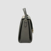 GUCCI レザーのトップハンドルチェーンショルダーバッグ グレー 510302 157318633 [P]