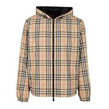 BURBERRY リバーシブルチェックフードジャケット 149422633