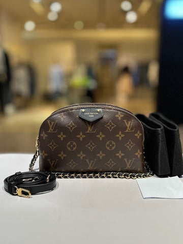Louis Vuitton Monogram Vialma Chain Shoulder Bag With Chip 25 Year M12996 157318646