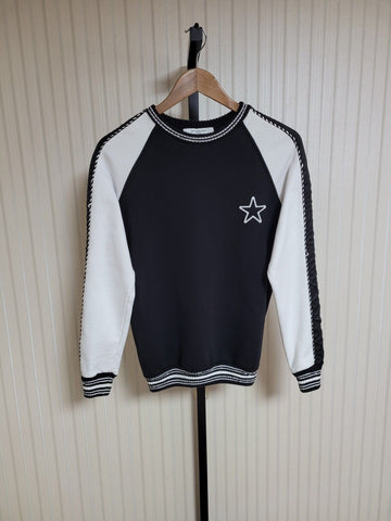 Givenchy 17SS Star Patch Embroidered Sweatshirt 157320144