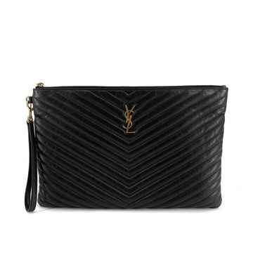 SAINT LAURENT Monogram Matelassé Clutch 440222 157323779