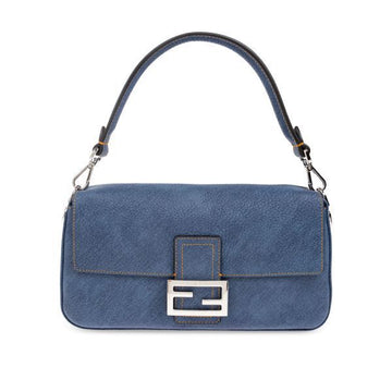 Fendi Baguette Calf Rome Denim 149064518