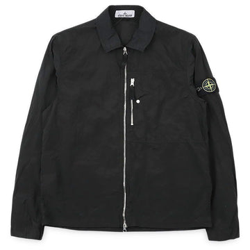 STONE ISLAND メンズパッチナイロンメタルオーバーシャツジャケット（ブラック）L1S15 1200038 S0019 V0029 154991765
