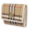 BURBERRY スモールチェック折りたたみ財布 8125139 157337249 [P]