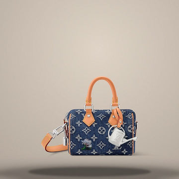 Louis Vuitton Speedy 18 Bandoulière Blue M27557 157337541