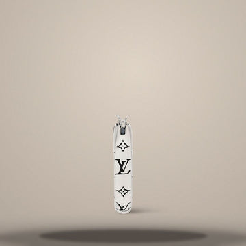 LOUIS VUITTON Einzelner Hoop-Ohrhänger Bambus Durchmesser: 1.6cm M03304 157337548