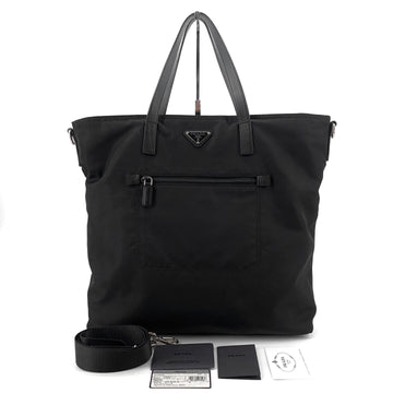 PRADA Nylon-Handtasche und Schultertasche 2-in-1 157338110