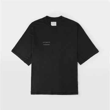 OPTIMISTIC RUNNERS Cotton Running T-Shirt RCTST26 BK 157338242