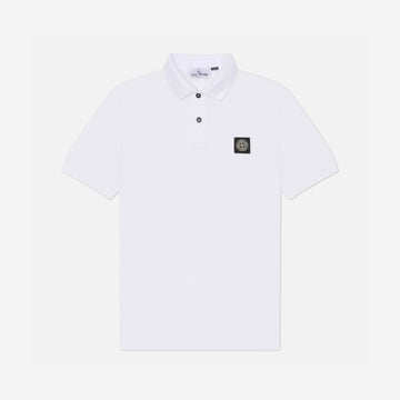 STONE ISLAND Logo-Patch Baumwoll-Piqué 156166353