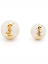 Saint Laurent Pearl Earrings 691563 Y1526 9018 157338619 [P]
