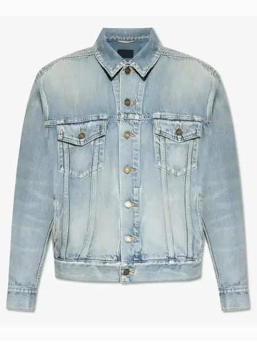 SAINT LAURENT Oversized Denimjacke 133033045