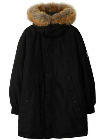 Burberry Faux Fur Trim Nylon Parka Trimming 8091561 142645673